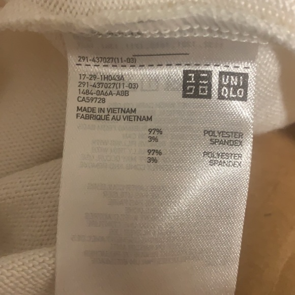 UNIQLO Turtleneck white longsleeve dress - Picture 4 of 4